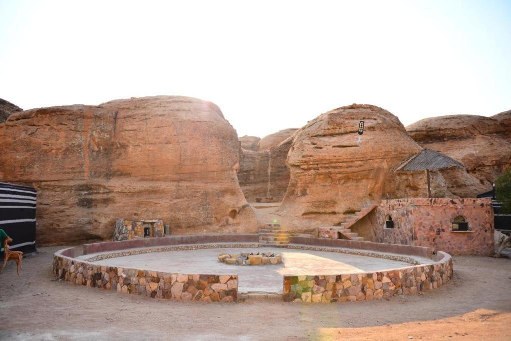 Petra Spirit Camp Hotell Al Hayy Exteriör bild